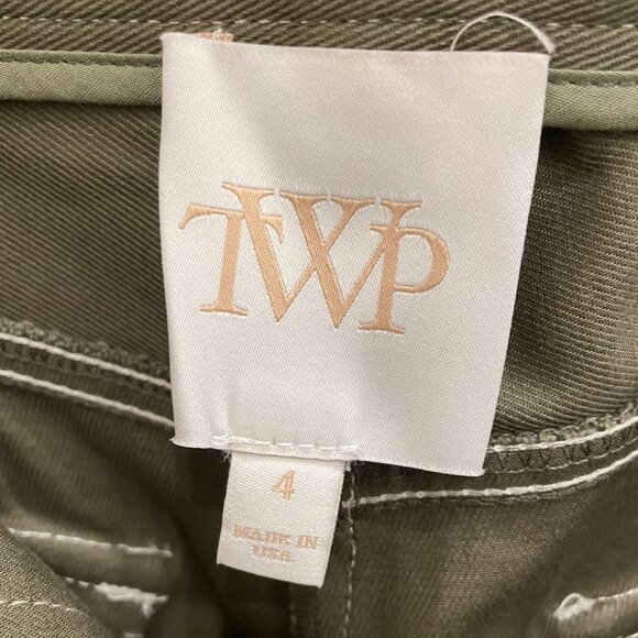TWP ISA PANTS GREEN - SIZE 4 - Picture 11 of 12